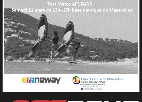 Journée test matériel AFS à Mazerolles !